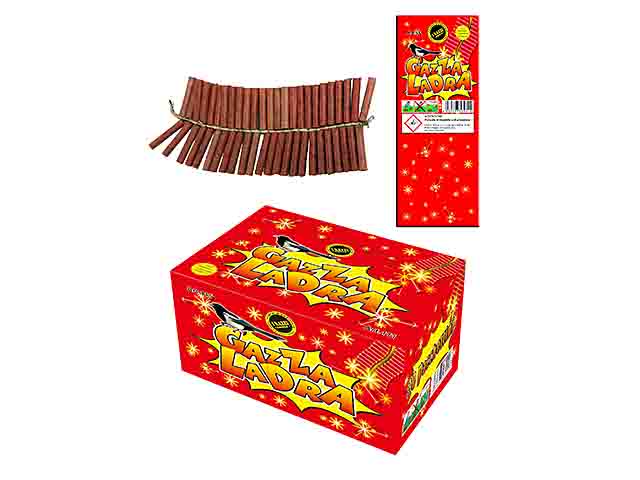 Gazza Ladra box 30 scatole da 2 batteria di petardi