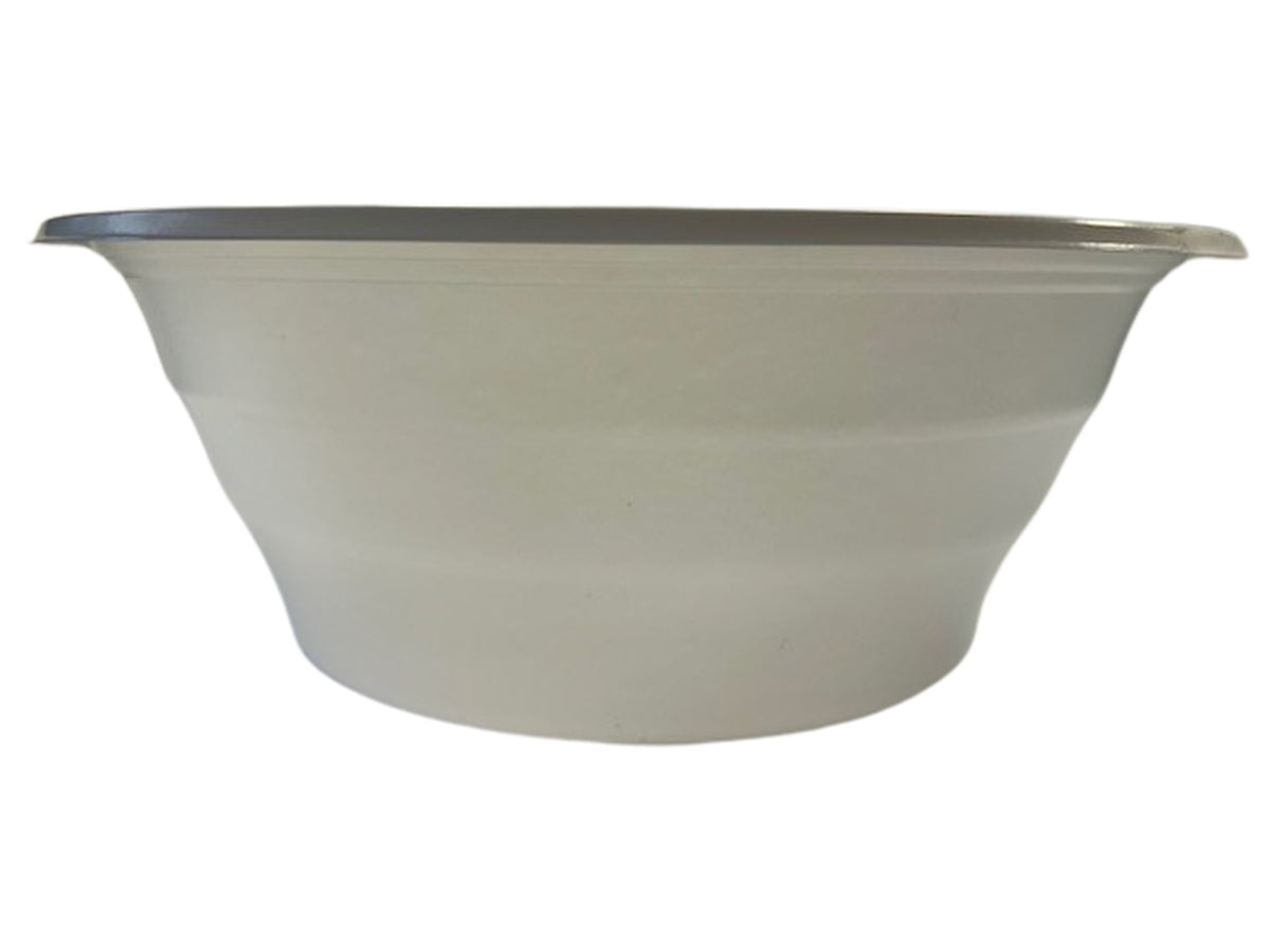 Coppette riutilizzabili plastica bianco capacità 630 ml confezione da 20 - Royal $