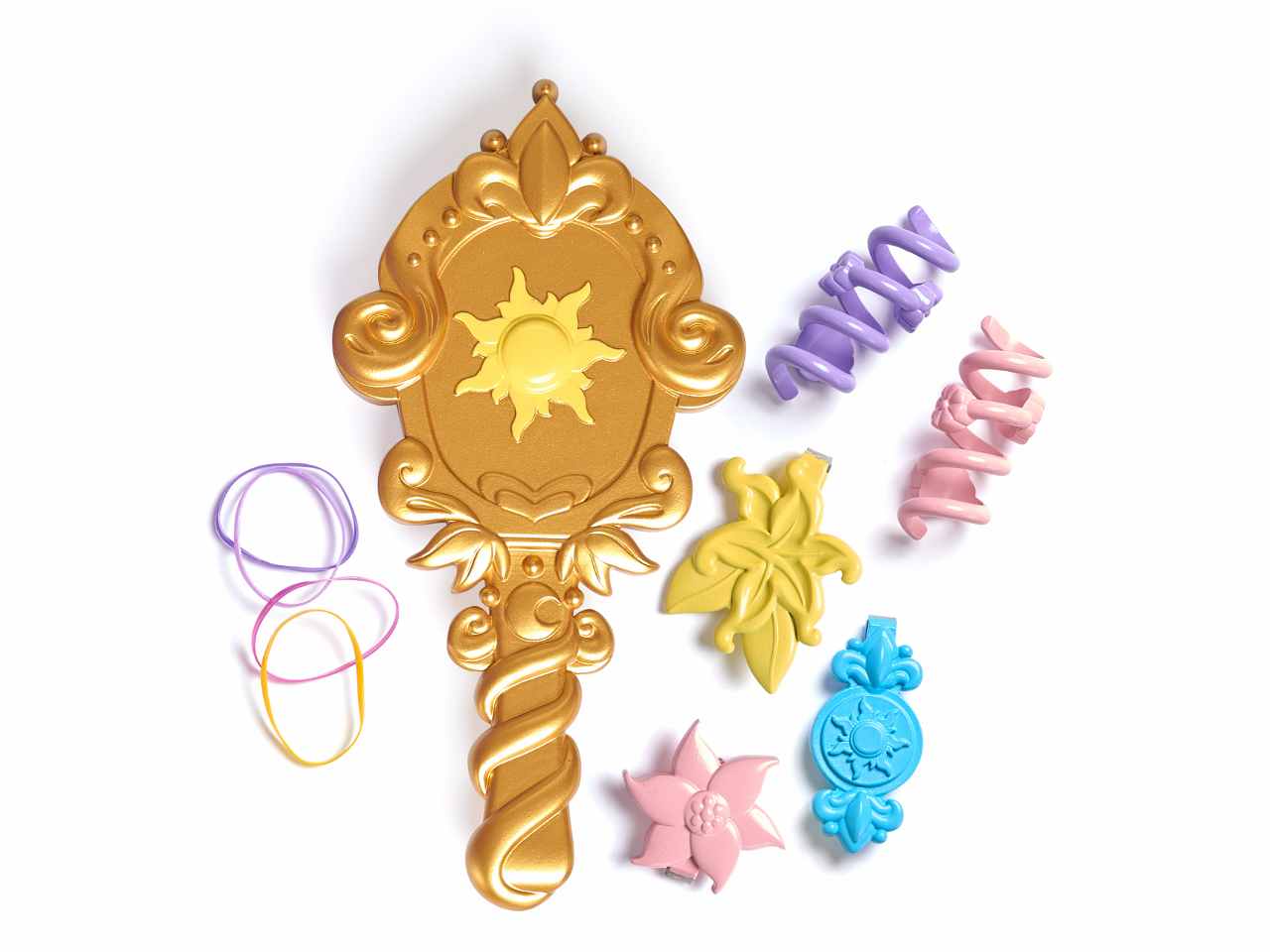 Hair glow rapunzel doll 217254