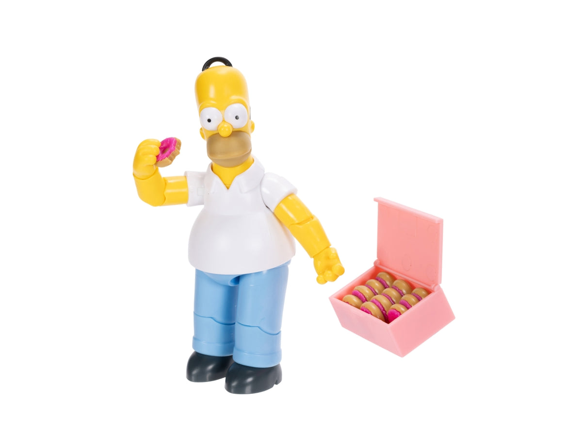 Personaggi Articolati The Simpson 13 cm Wave 1, Figure Dettagliate per Fan e Collezionisti, Ideali per Playset Diorama - Età Consigliata 4+ | Jakks Pacific