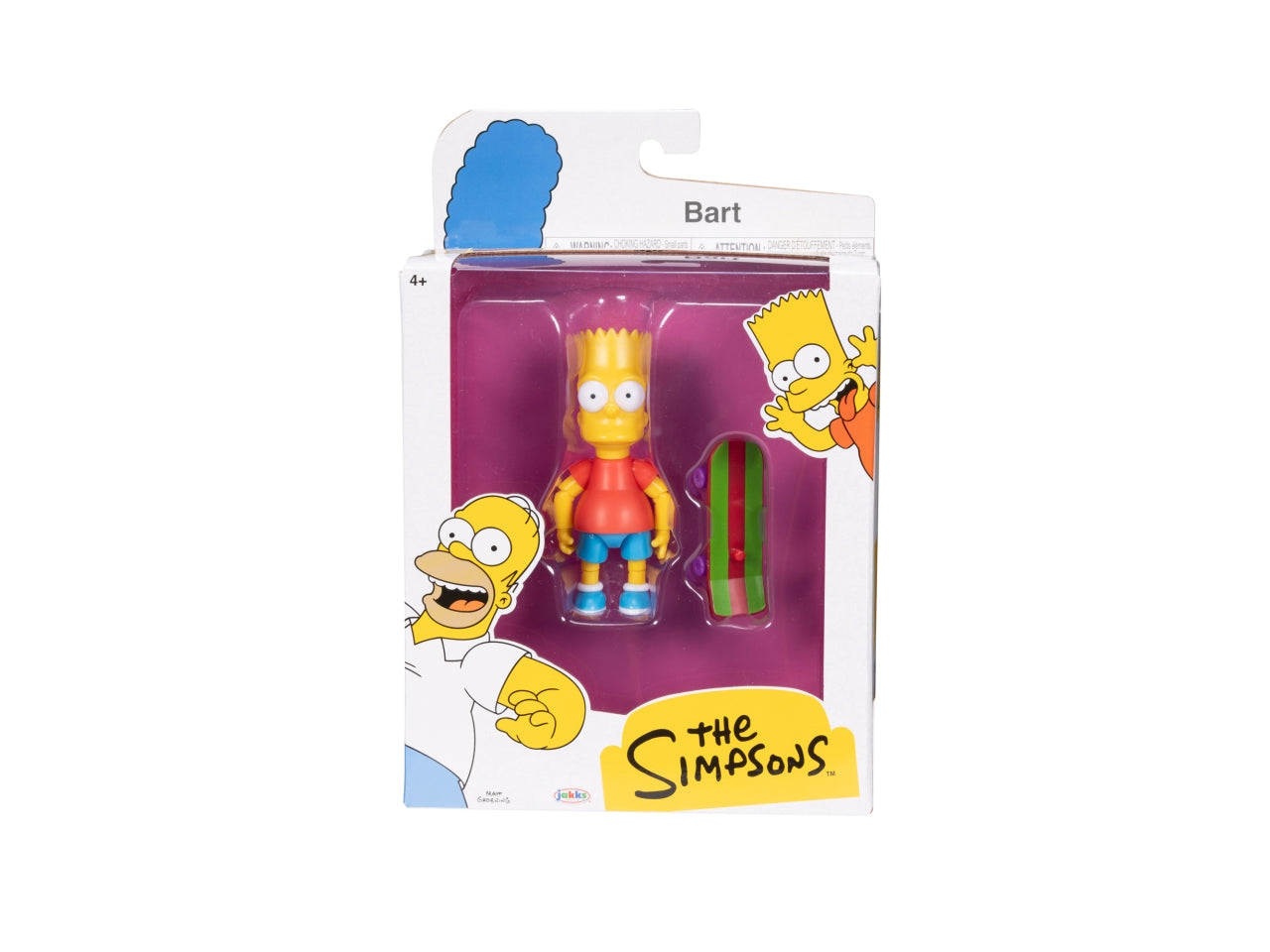 Personaggi Articolati The Simpson 13 cm Wave 1, Figure Dettagliate per Fan e Collezionisti, Ideali per Playset Diorama - Età Consigliata 4+ | Jakks Pacific