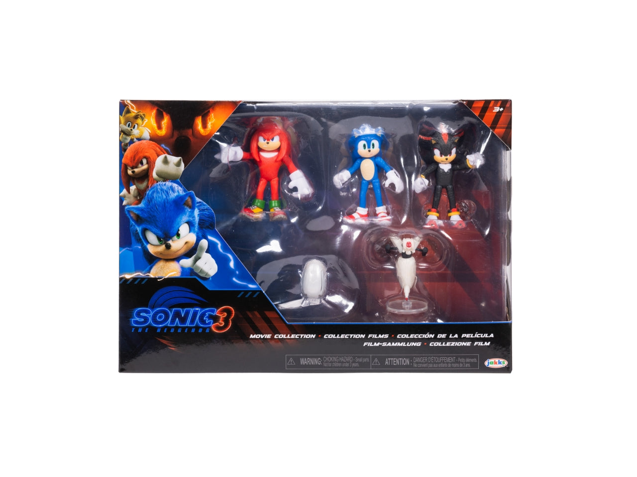 Personaggi Articolati Sonic 3 Movie 6 cm Multipack, Set di Figure Dettagliate di Sonic per Fan e Collezionisti - Età Consigliata 4+ | Jakks Pacific