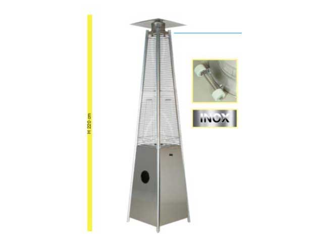 Stufa a gas a piramide 5000-9300w piri