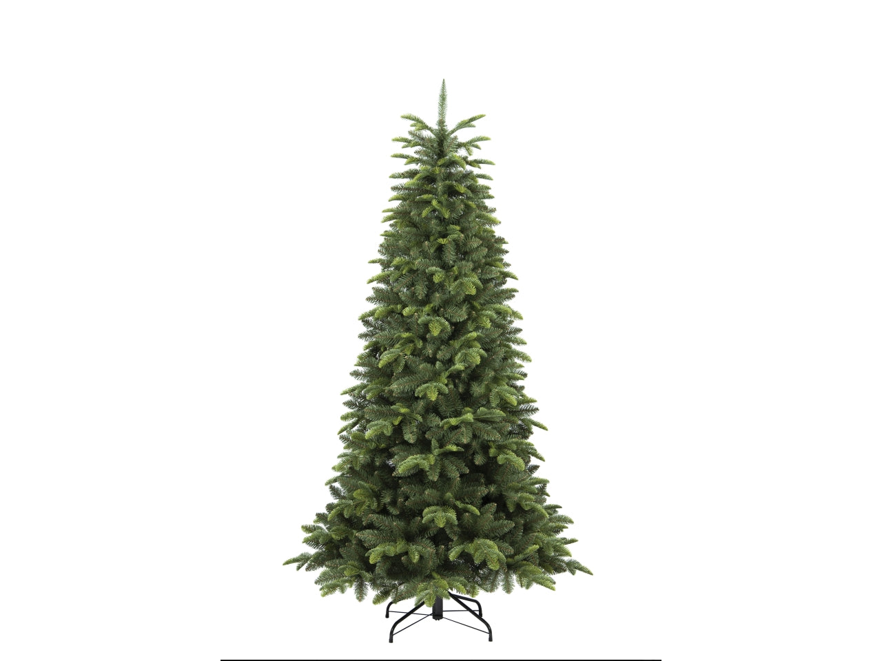 Albero di natale northgreen altezza 210cm con 967 rami