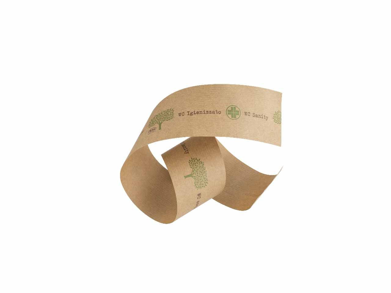Strisce garanzia per WC 20pz linea natura