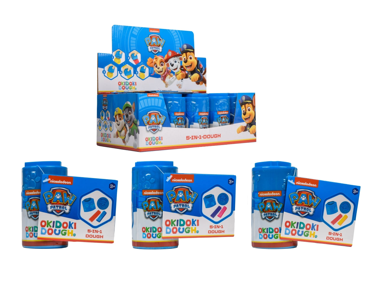 Plastilina 5 in 1 di pawpatrol