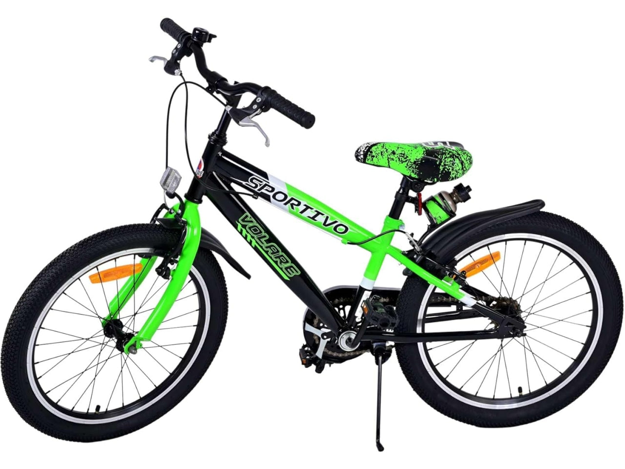 Bici Sportivo verde 20 pollici sfera