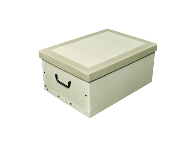 Bauletto maxi in cartone 51x37x24cm classic beige