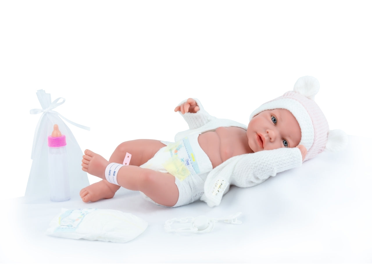 Bambola Ane Baby Nursery Estuche
