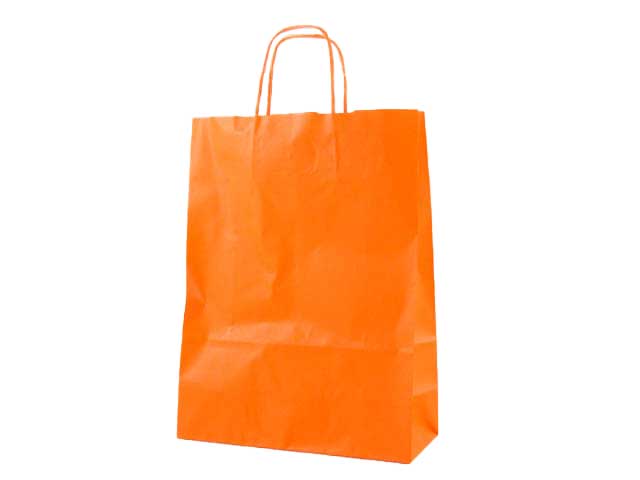 Busta cordino arancio 26x11x35cm