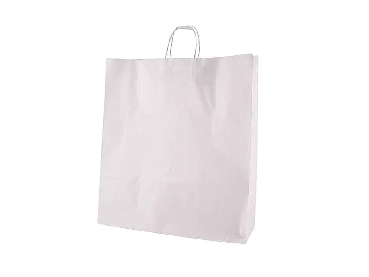 Busta cordino bianca 45x15x50cm