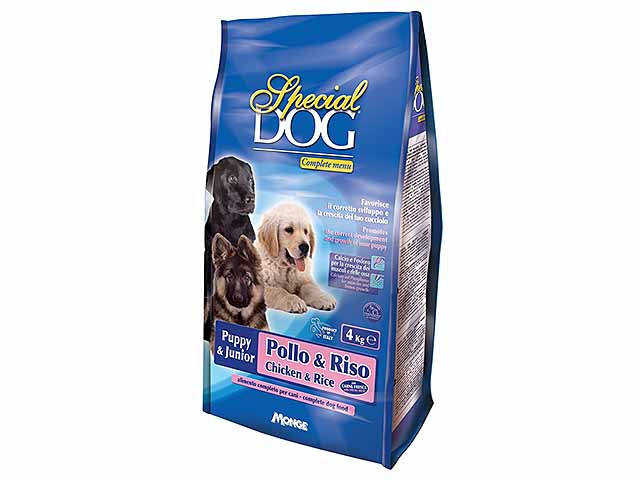 Special dog crocchette 4kg puppy/junior