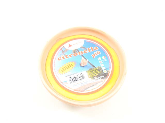 Candela citronella coccio 14cm cz06