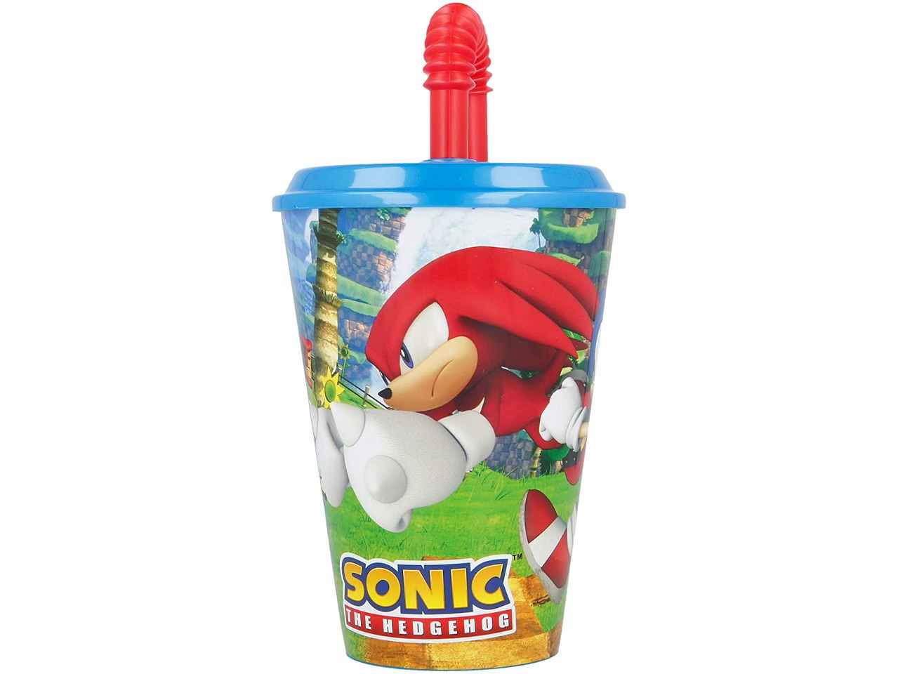 Sonic bicchiere c/cannuccia 430ml st40530
