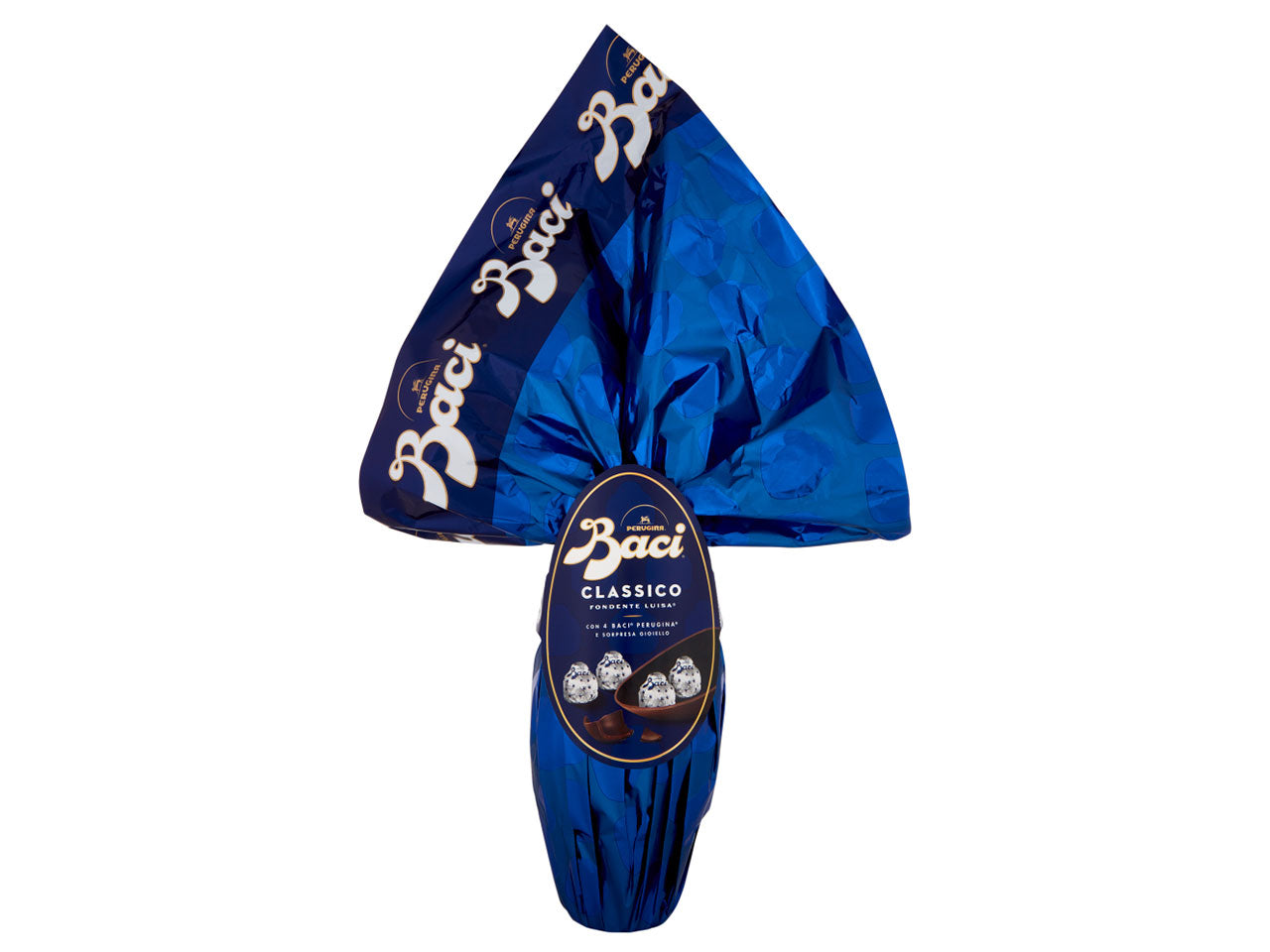 Baci uovo cioccolato fondente 265g con sorpresa$