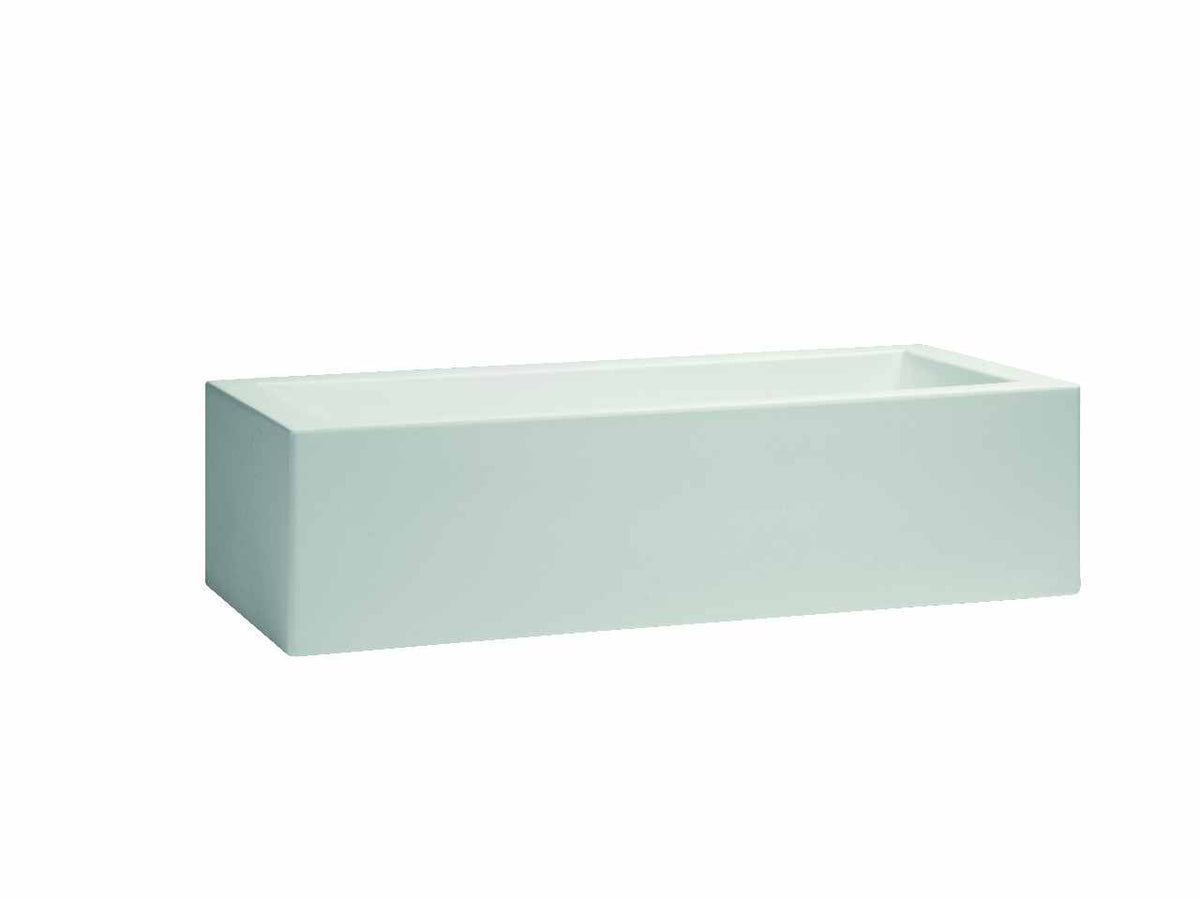 Vaso minos 45cm bianco r4645b