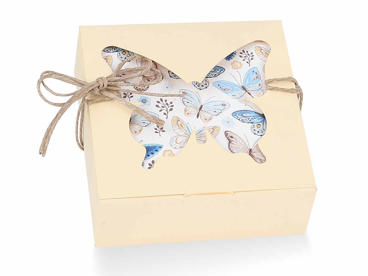 Scatola butterfly pieg.paglier.10 pezzi 1019000300