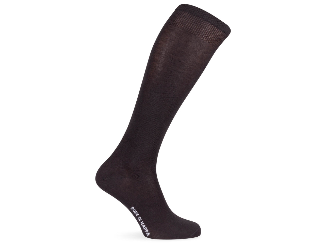 Calza lunga da uomo maglia jersey in cotone - pack da 1 paio - nero 43/46