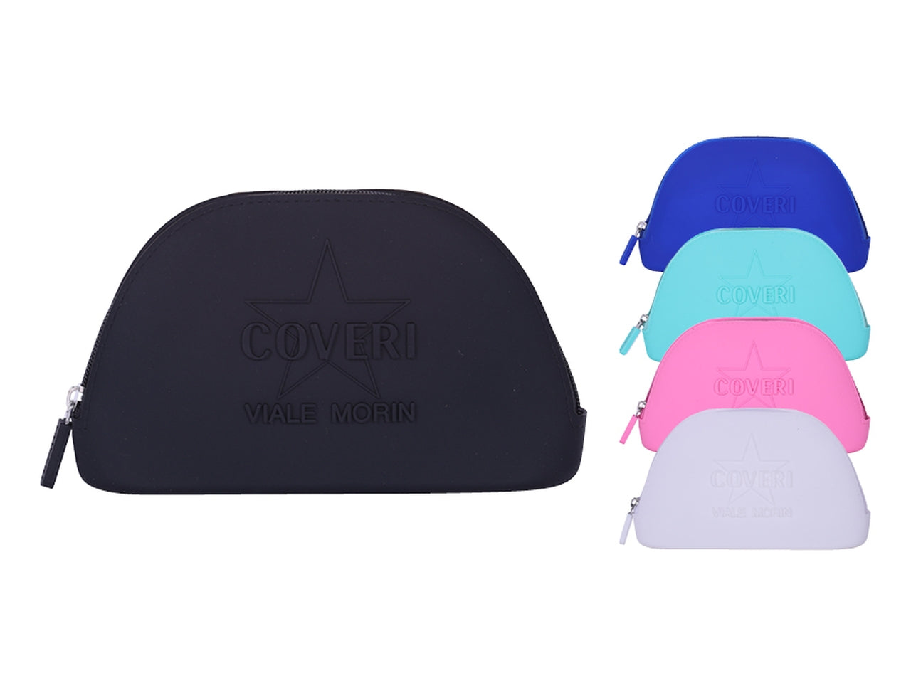 Borsello silicone m3 20x12x5cm coveri in 6 assortimenti