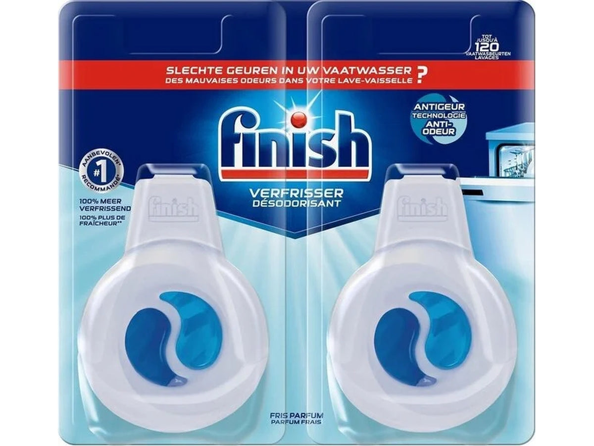 Finish deo lavastoviglie 4ml blister da 2 pezzi$