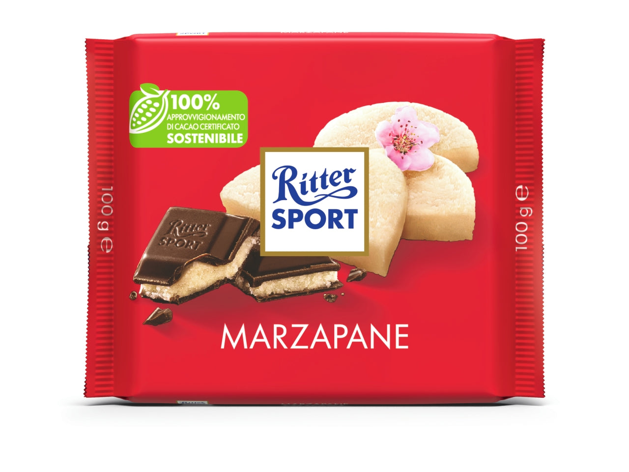 Ritter sport tavoletta 100gr marzapane