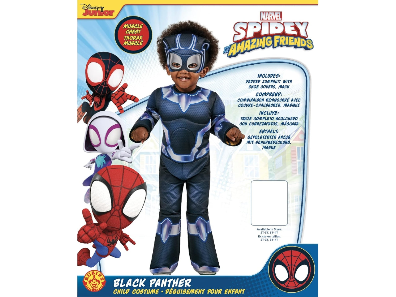 Costume prescolare black panther