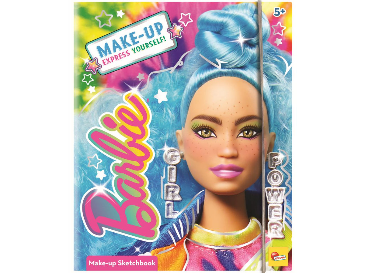 Barbie sketchbook make-up express yourself