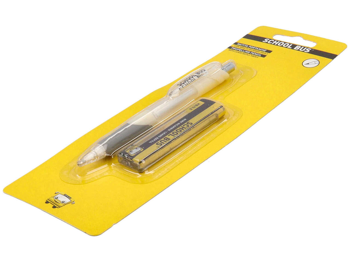 matita portamine con meccanismo a scatto, impugnatura antiscivolo e mine di ricambio hb 0,5mm $