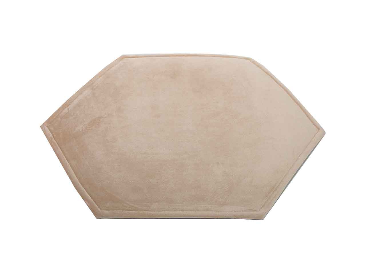 Tovaglietta velluto 46x34 oro $