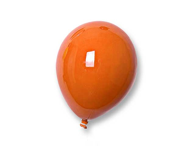 Pallone 17cm arancio ball17ar