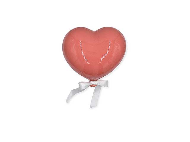 Pallone cuore 6cm con magnete rosa cuore08pi