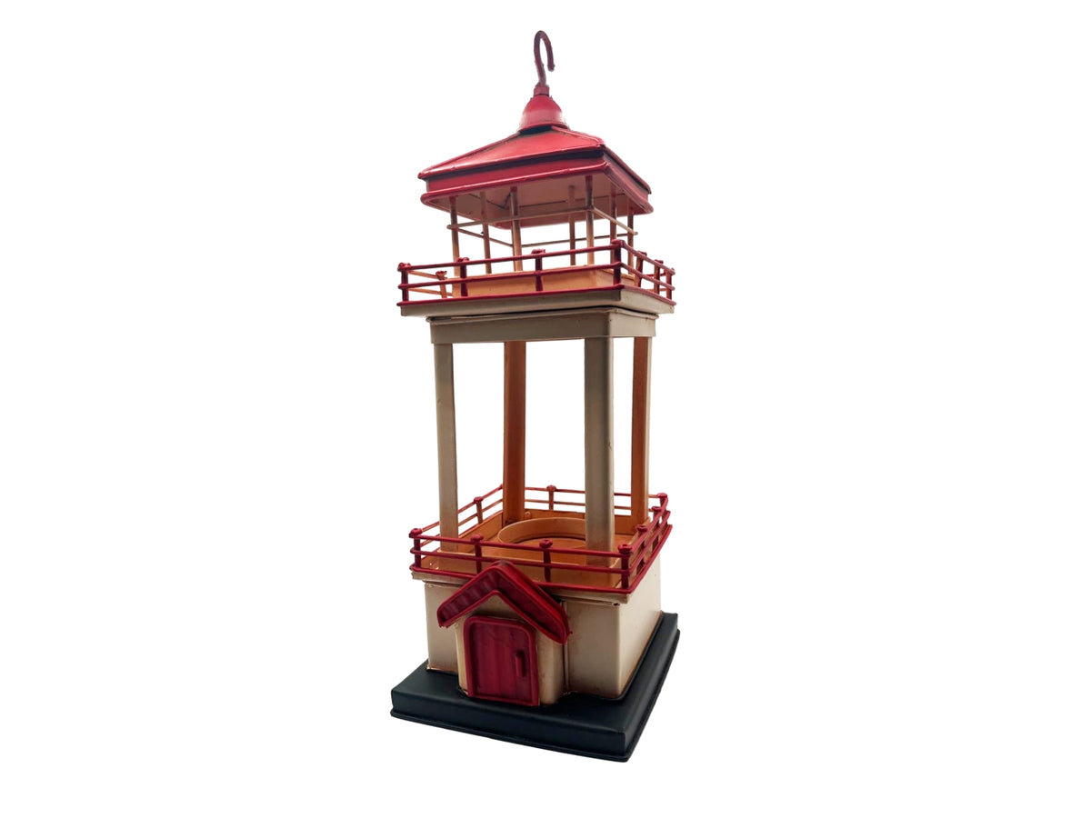 Faro portacandela 11,5x10,5x28,5cm