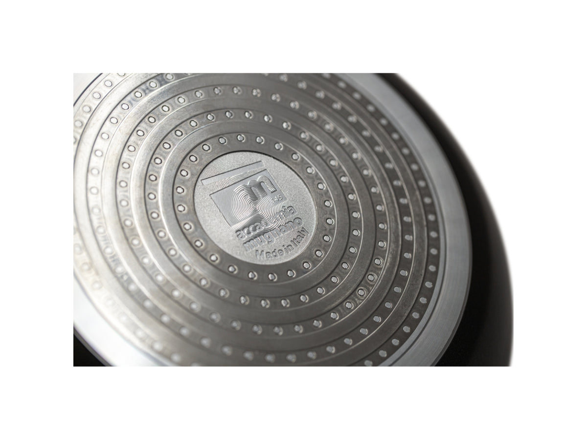 Padella in alluminio per induzione Fortezza Protection 26 cm, Made in Italy - Accademia Mugnano