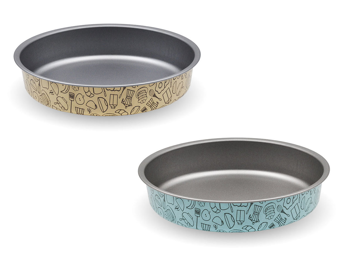 Tortiera conica da 22cm in alluminio per friggitrice ad aria in 3 colori assortiti, Dolce & Salato - Accademia Mugnano