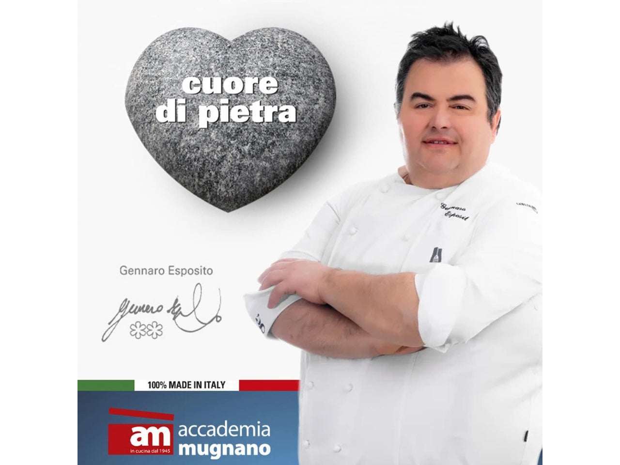 Cuore di pietra padella cm.22 per induzione