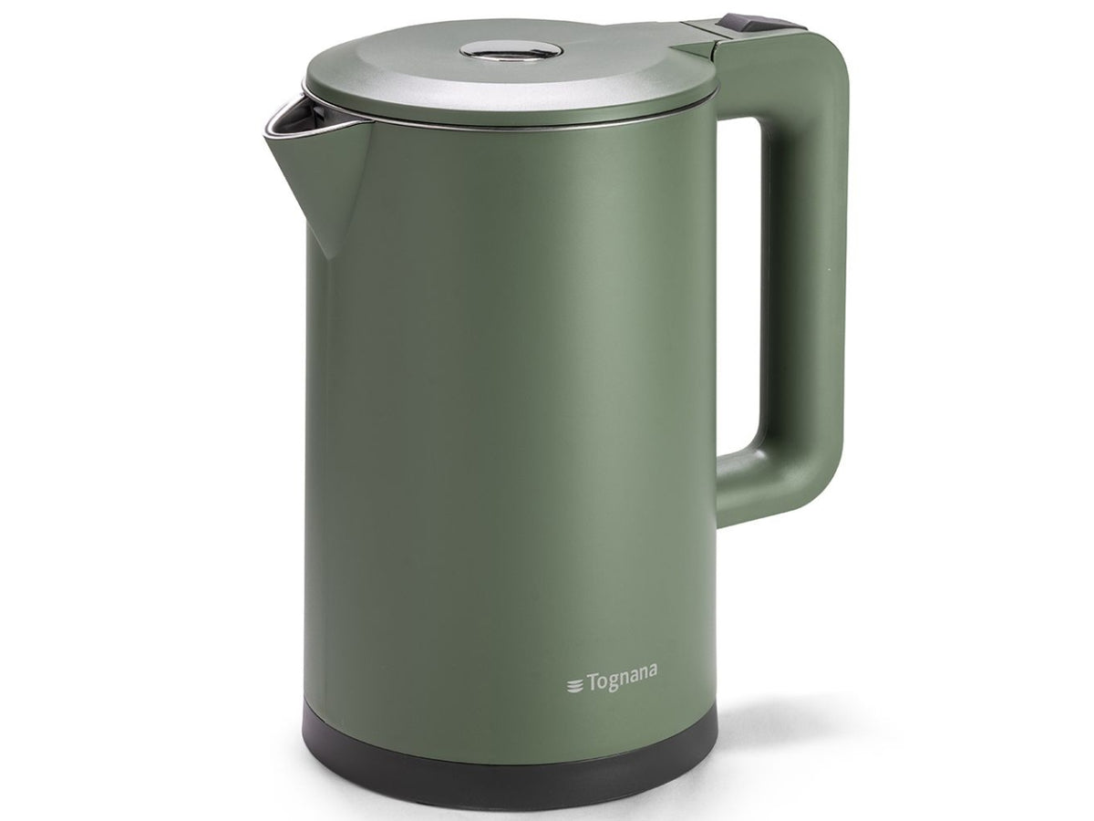 Bollitore elettrico cordless, Iridea verde salvia, 1,7 l 2200W - Tognana