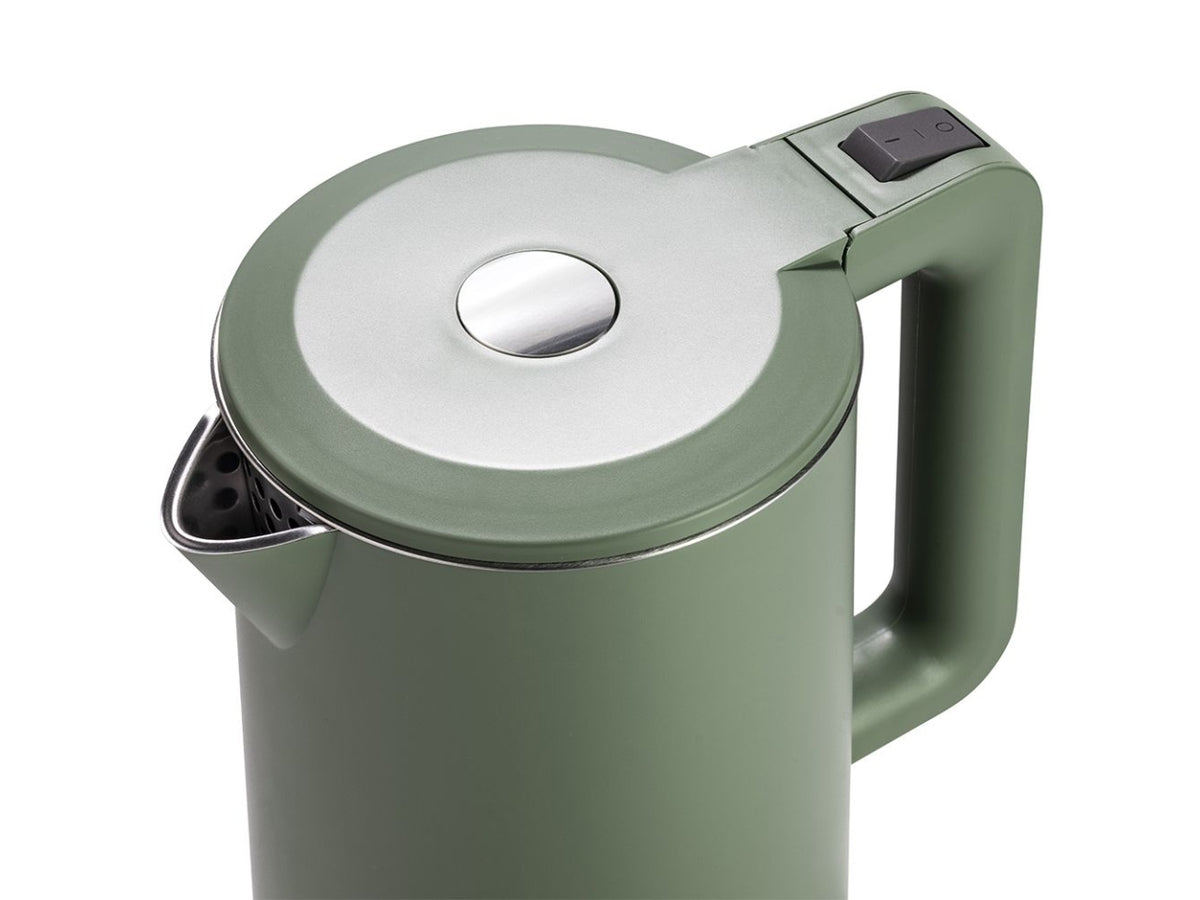 Bollitore elettrico cordless, Iridea verde salvia, 1,7 l 2200W - Tognana