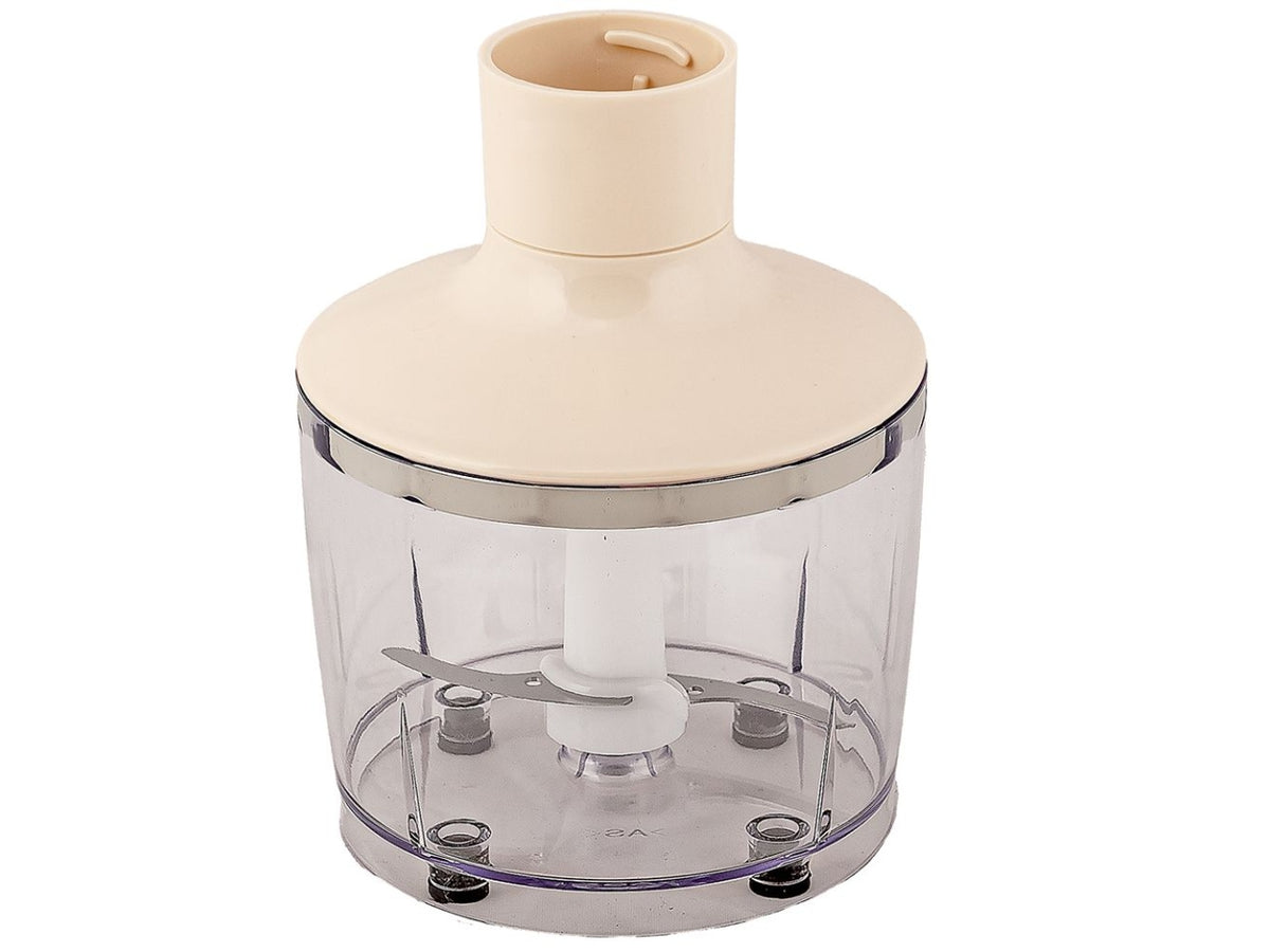 Frullatore a immersione Tognana 3in1 vintage in plastica e acciaio inox champagne 6,5x6,5x37 cm