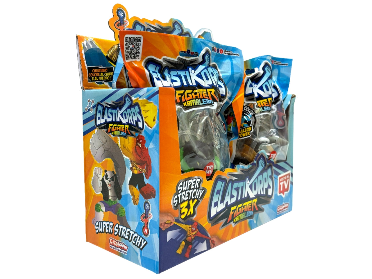 Elastikorps fighters kamaleon hero size 12cm flowpack