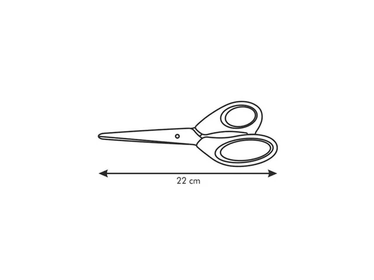 Forbici da casa cucina universale 22 cm Tescoma Handy