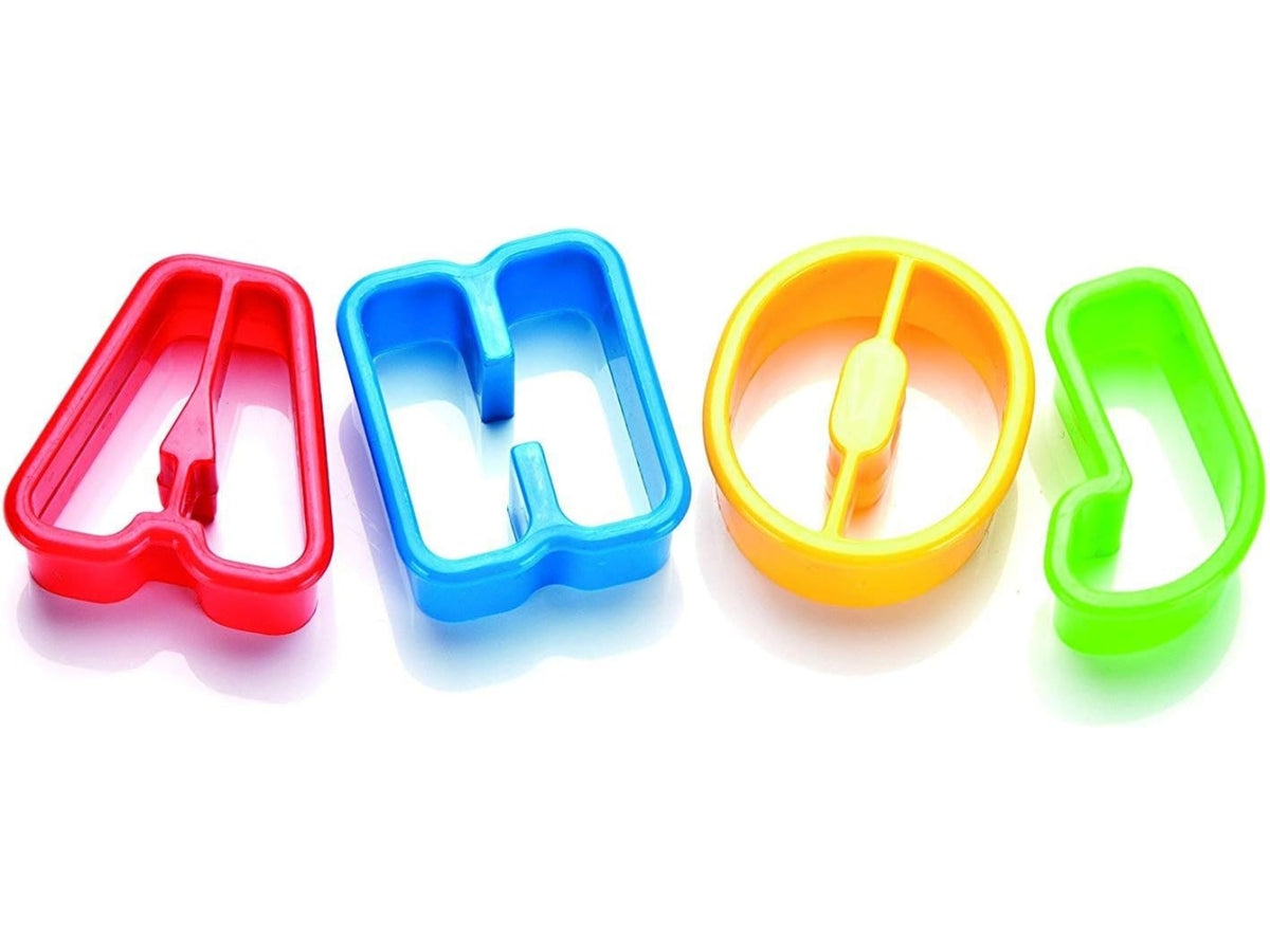 Tagliabiscotti a forma di lettere 34 pezzi 4 cm Tescoma Delicia
