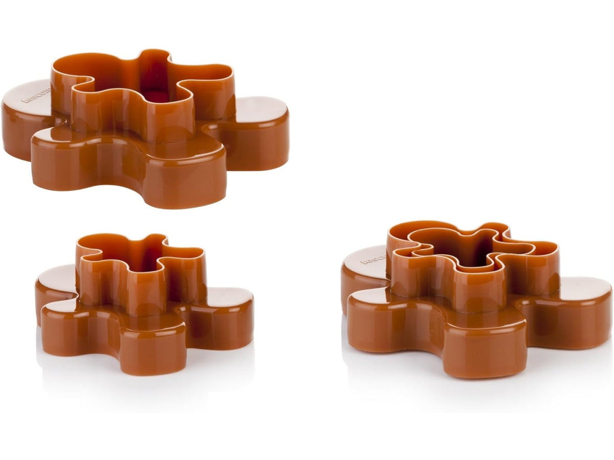 Tagliabiscotti doppio Omino da 6 a 13 cm 2 pezzi Tescoma Delicia