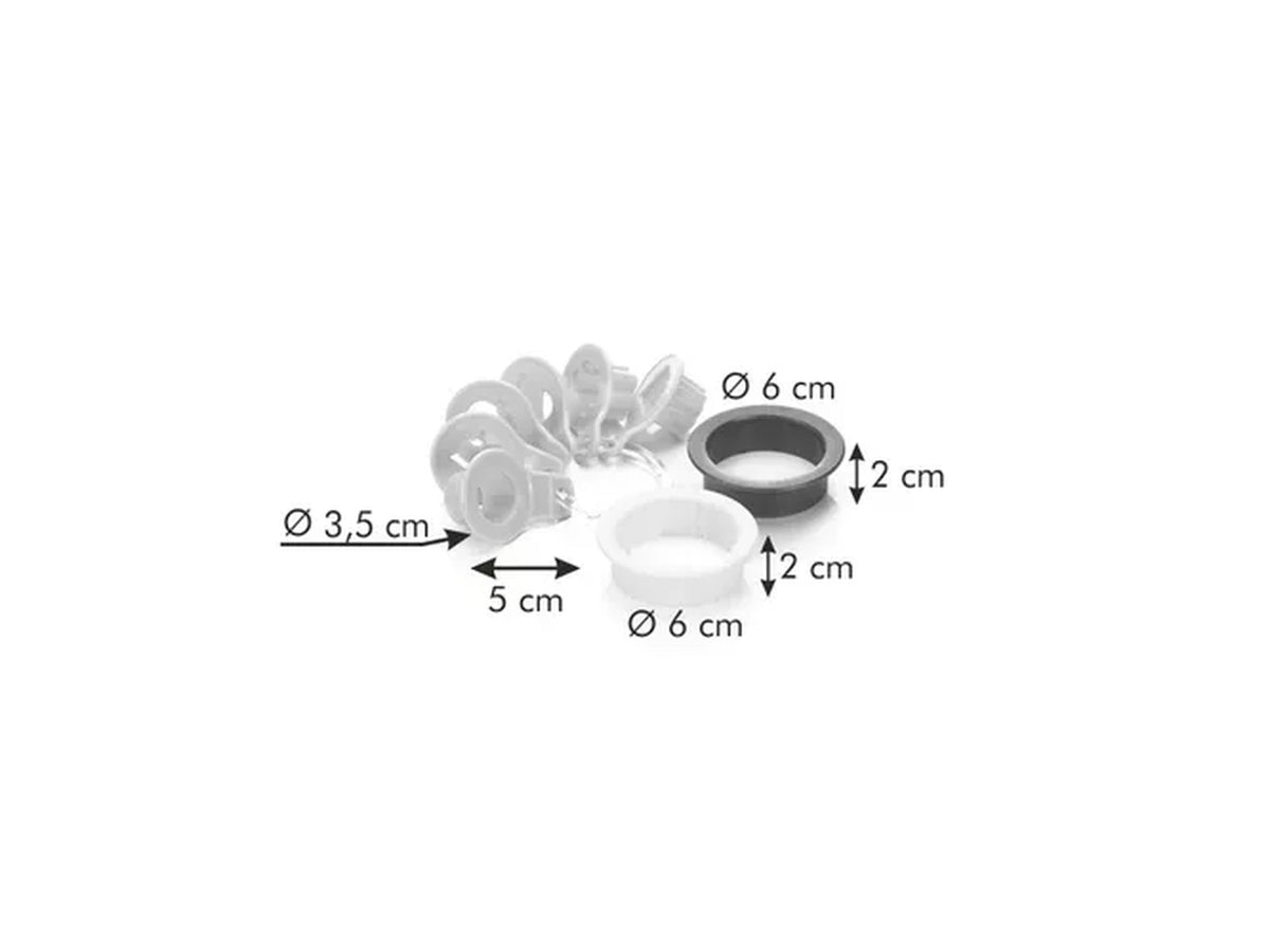 Tagliabiscotti per frollini 6cm 8 pezzi Tescoma Delicia