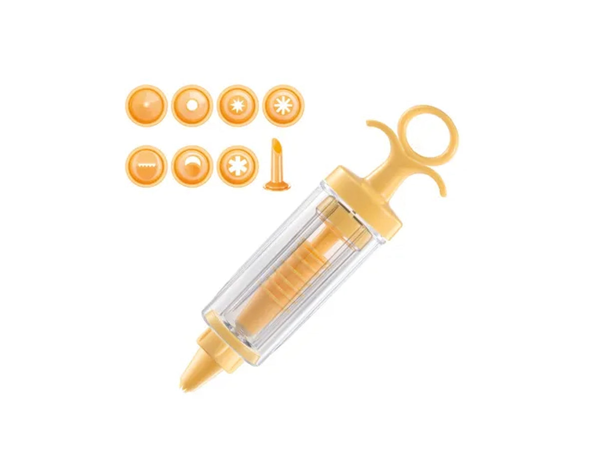 Siringa per Dolci con 8 beccucci Tescoma Delicia in plastica 140ml
