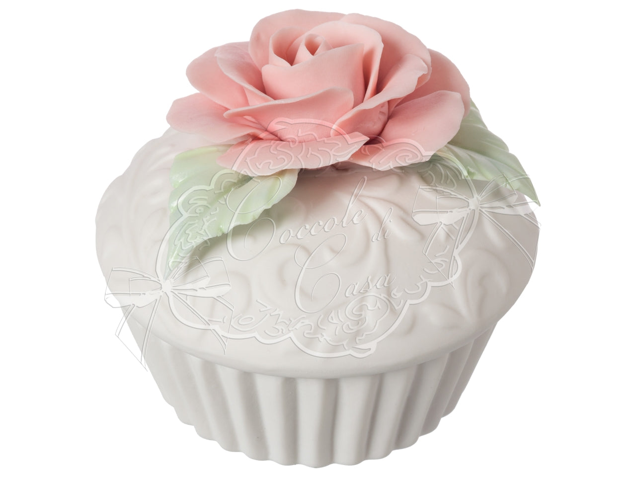 Cupcake rosa elvis d.8,5xh.9cm disponibile in 6 assortimenti