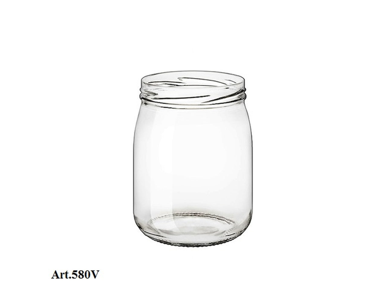 Vaso vetro 580cc 0 82 $