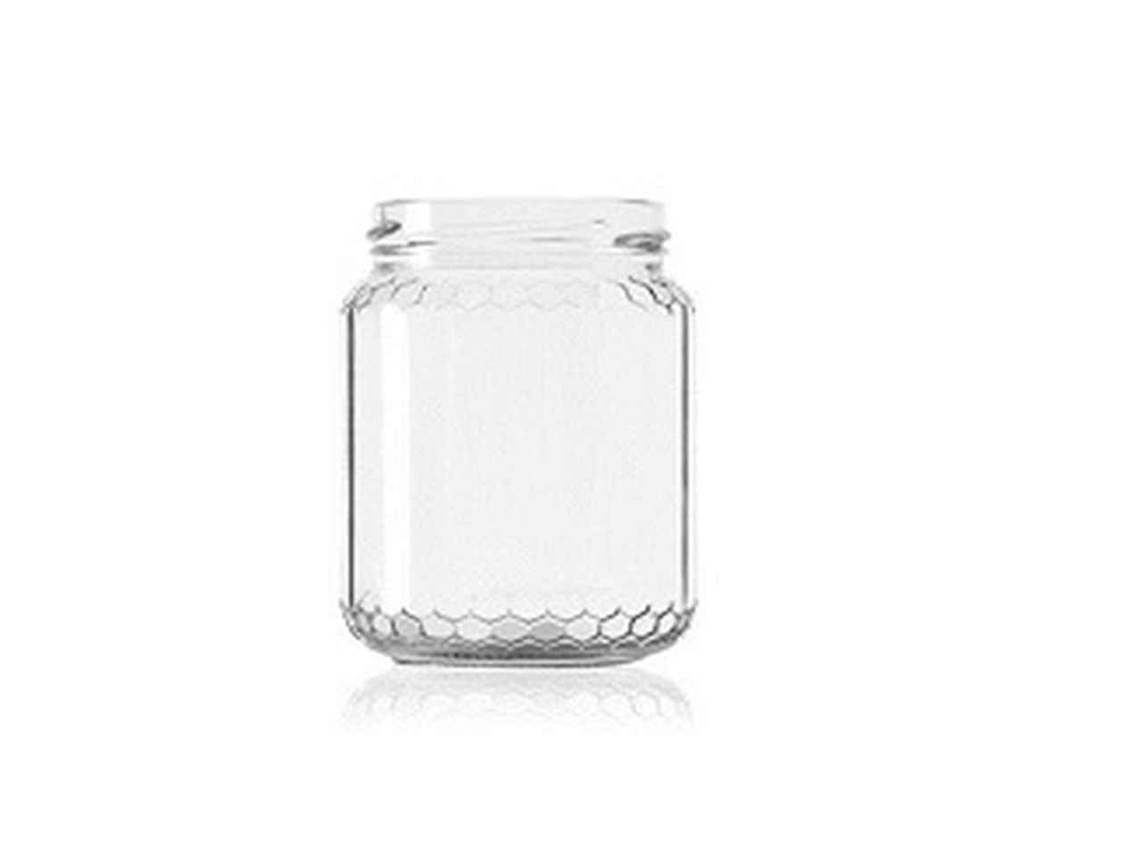 Vaso 390cc tappo d.70 alveare