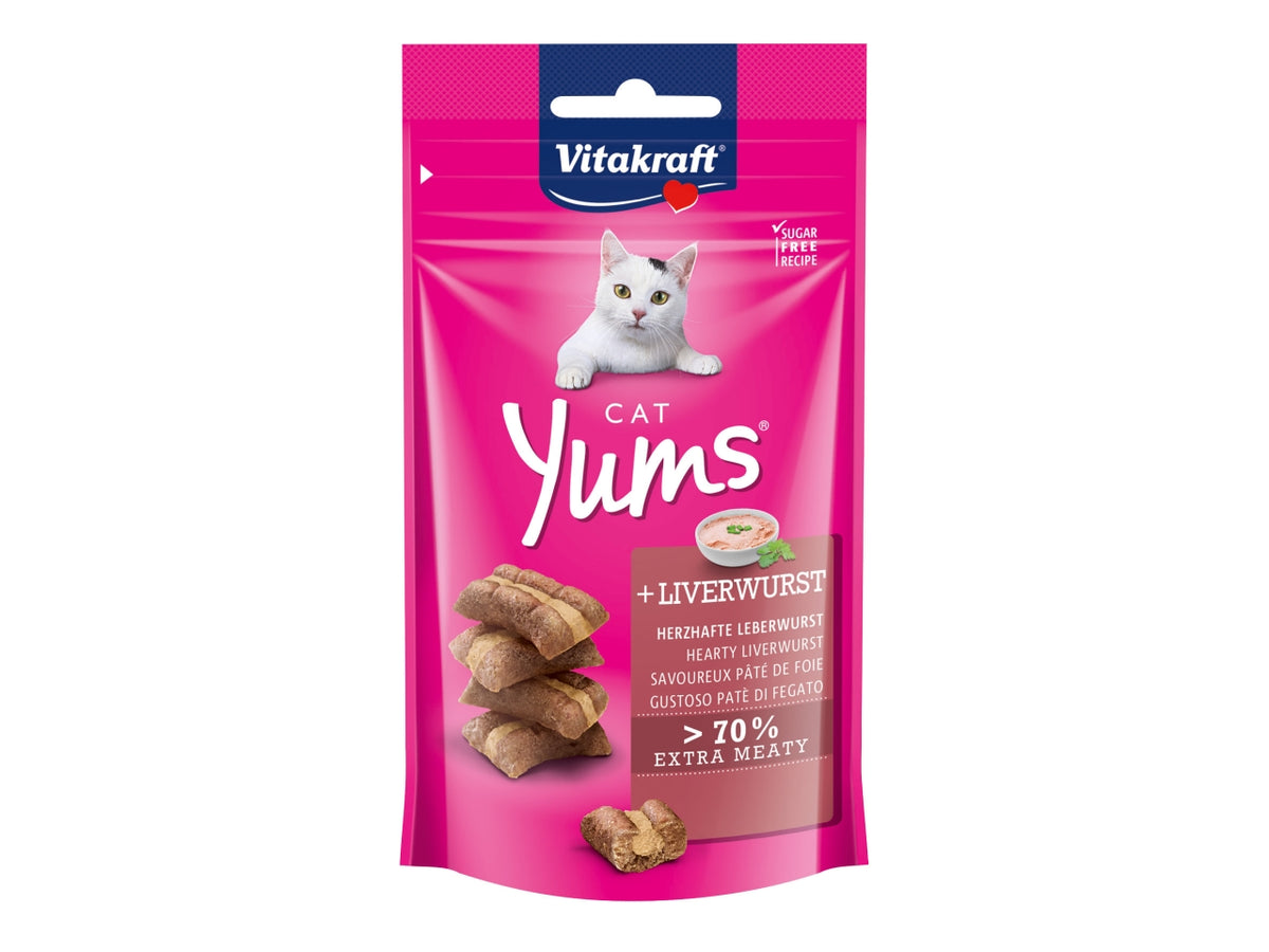 Cat yums patè di fegato 40gr snacks per gatti