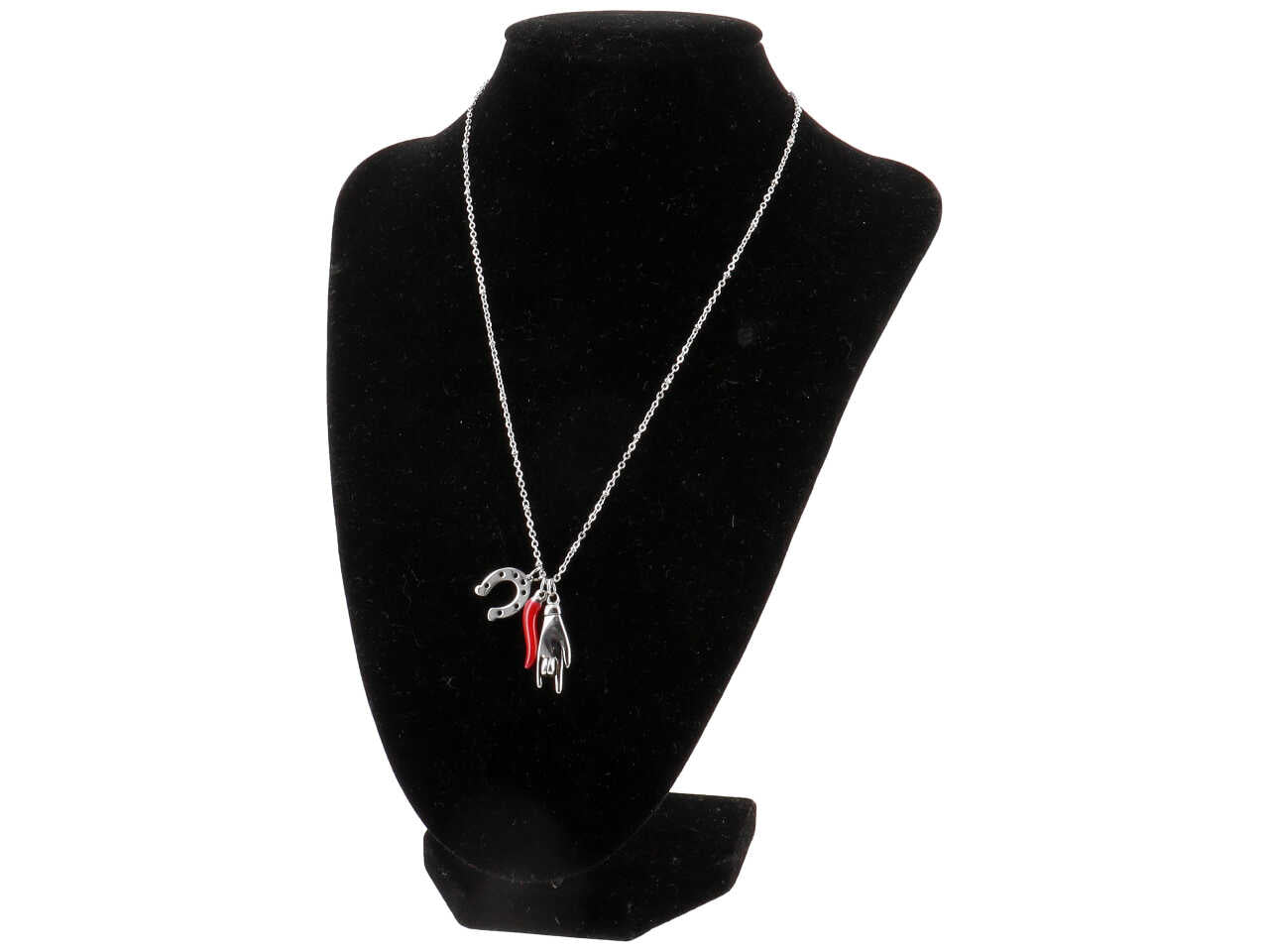 Collana acc.c/corno e mano