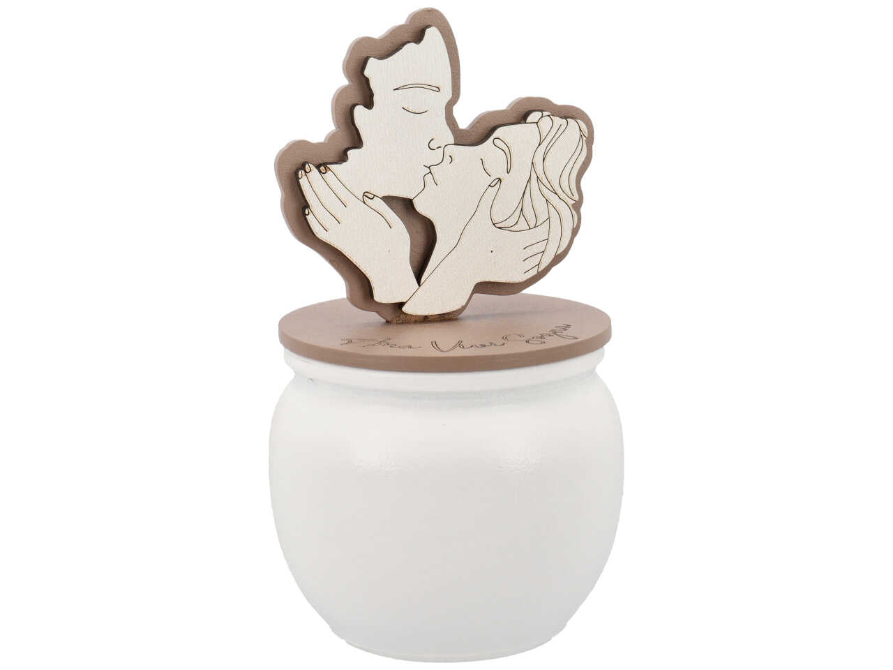 Candela grande bacio fango